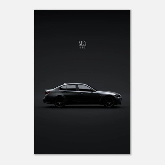 BMW M3 G80 poster