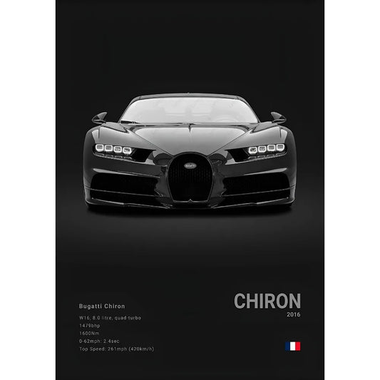 Bugatti Chiron poster