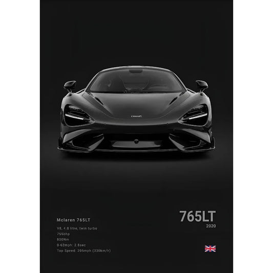 McLaren 765LT poster