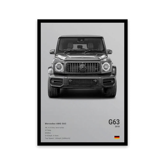 Mercedes Benz AMG G63 poster