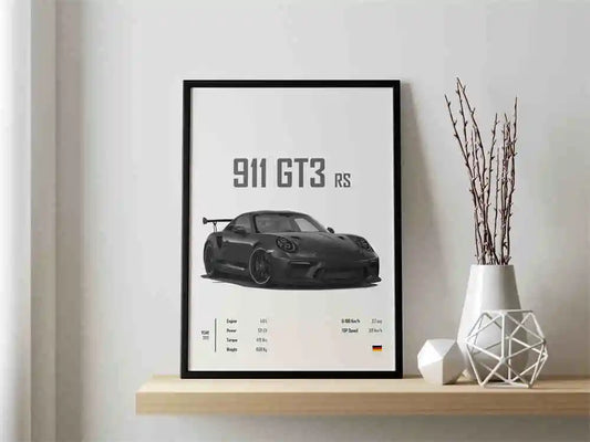 Porsche 911 GT3 RS poster