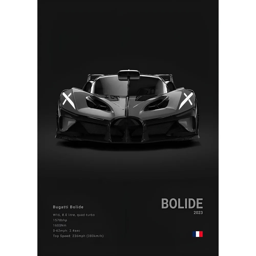 Bugatti Bolide poster