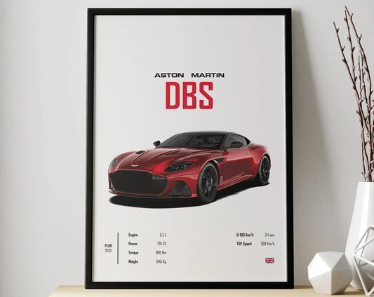 Aston Martin DBS poster