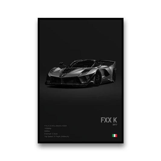 Ferrari FXX-K poster