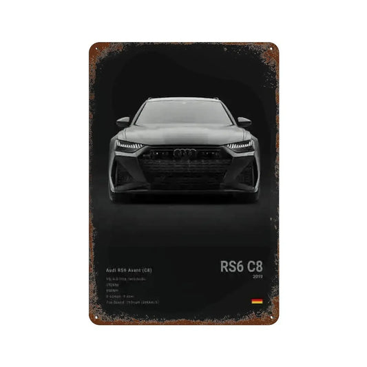 Audi RS6 C8 poster