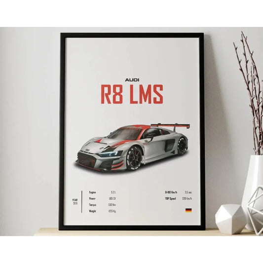 Audi R8 LMS poster