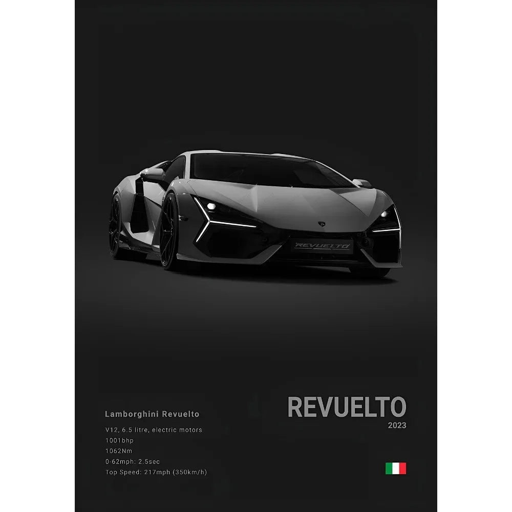 Lamborghini Revuelto poster